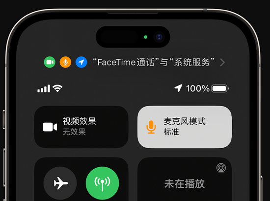 湘西苹果授权维修网点分享iPhone在通话时让你的声音更清晰 