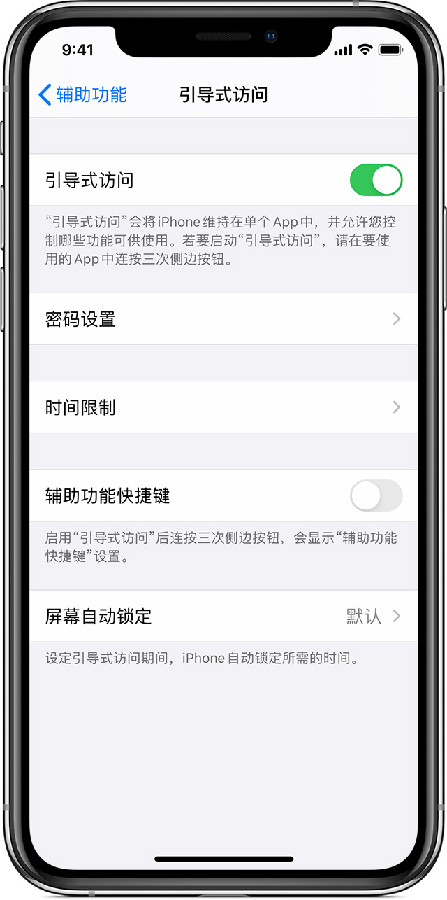 湘西苹果手机维修分享如何在 iPhone 上退出引导式访问 